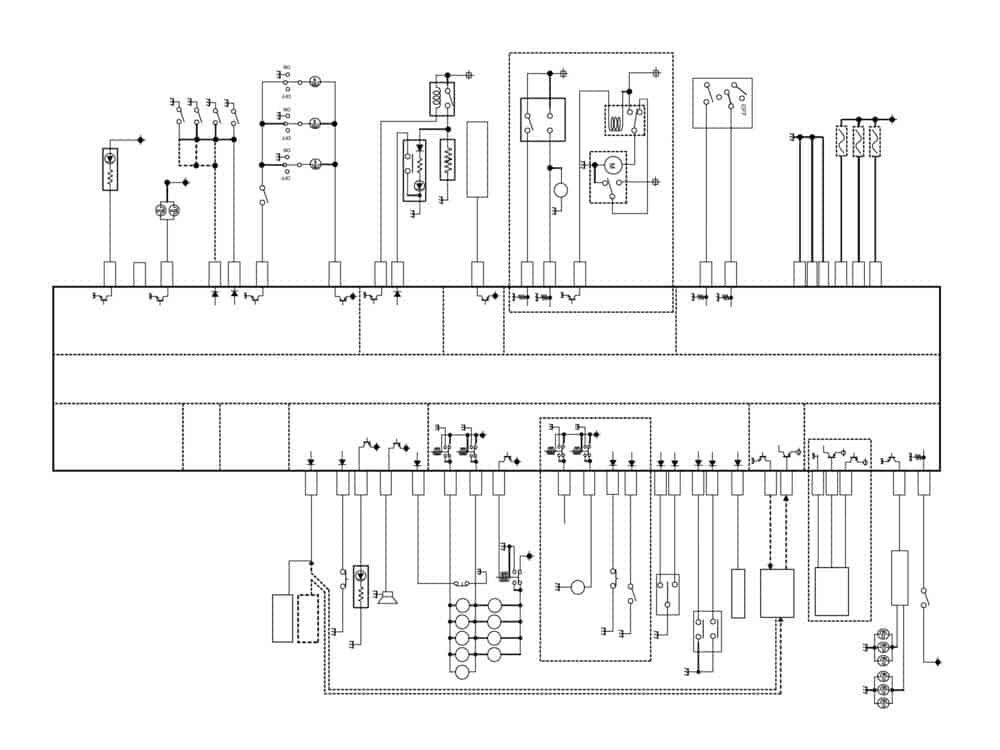 A wiring diagram