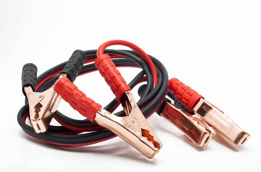 Red and Black Cables.