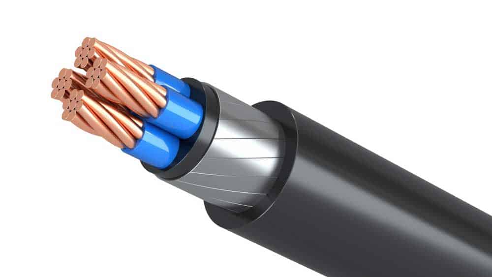 A shielded electrical cable