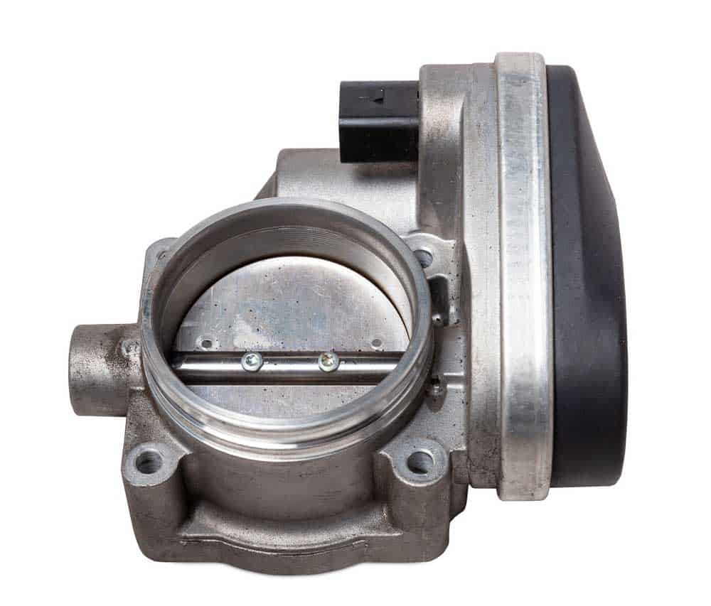 A carburetor’s choke valve