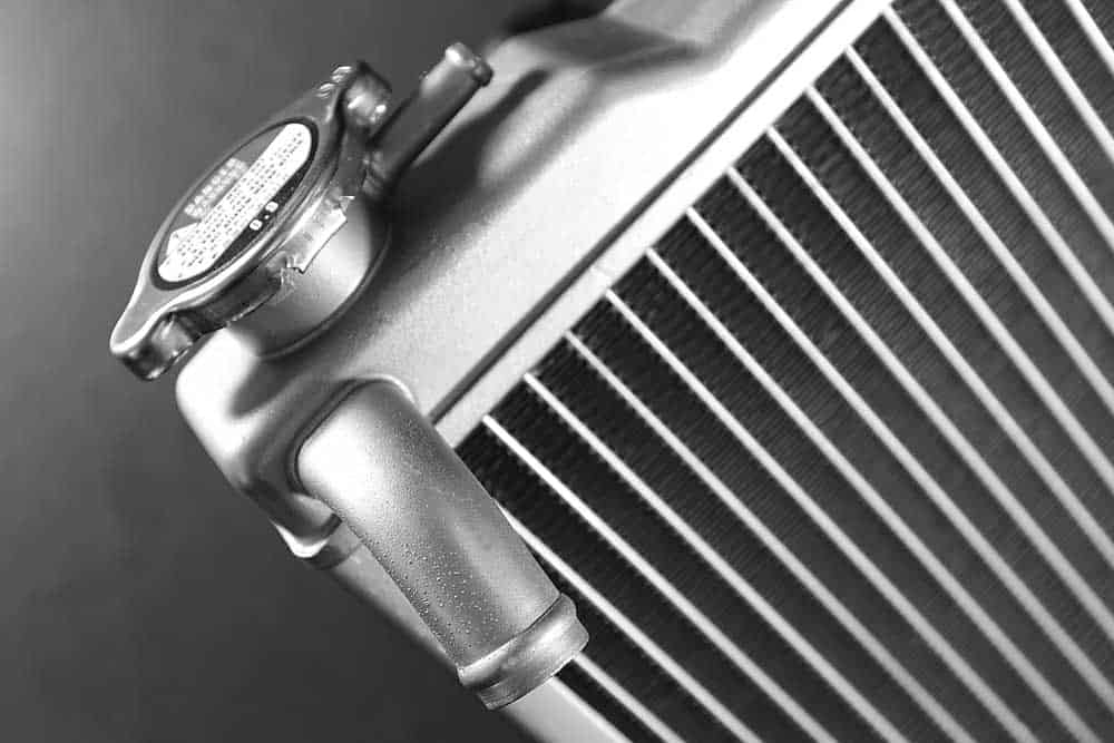 A Car Radiator.