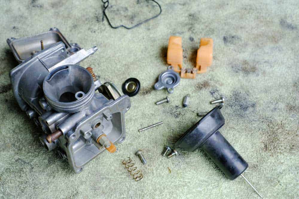 Carburetor cleaning and repair
