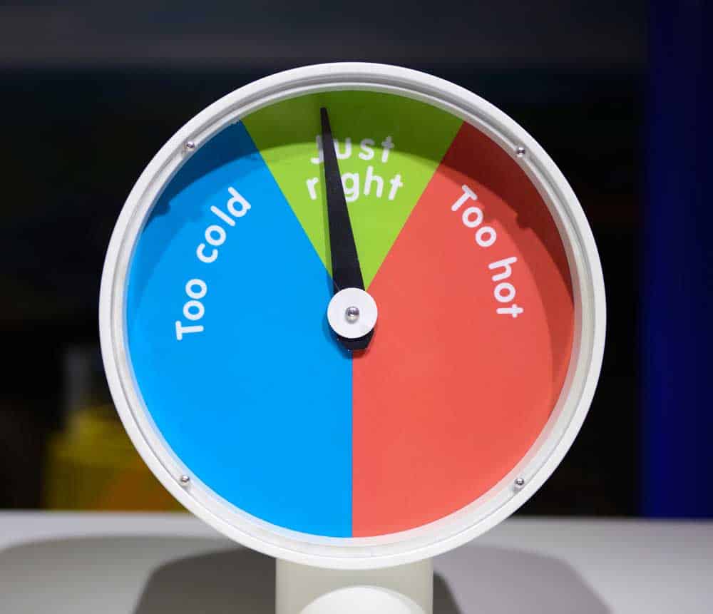 A Simple Temperature Gauge.