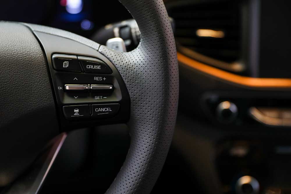 Steering Wheel Buttons. 