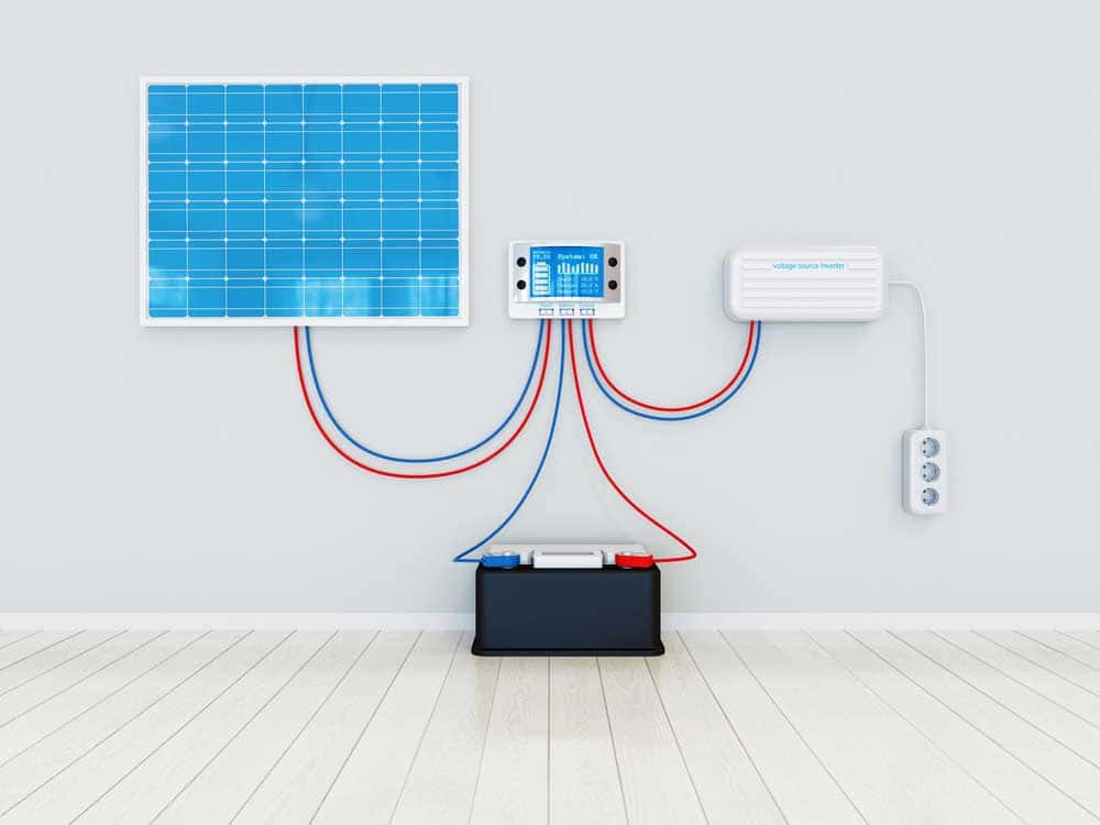 A solar panel kit concept with interconnection wires