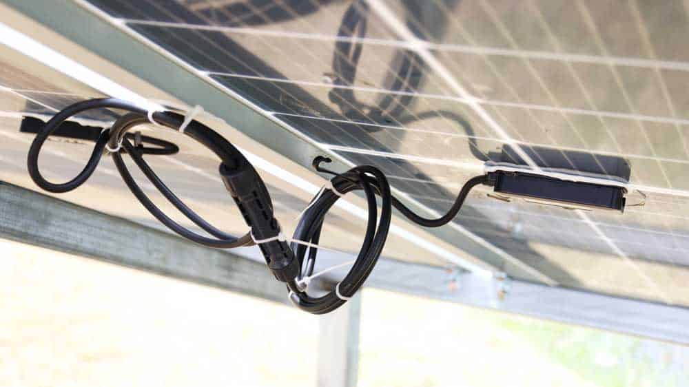 Solar panel connector cables (photovoltaic cables)