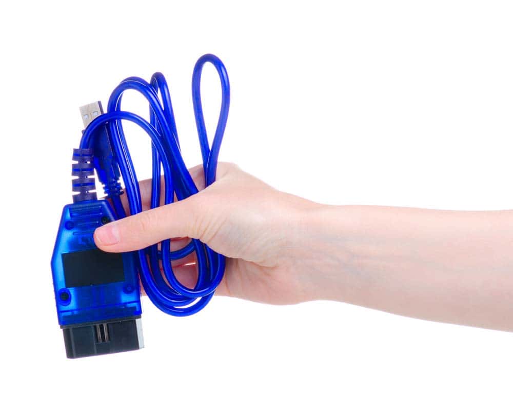 A USB to OBDII cable