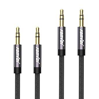 FONVOi 2 Pack AUX Cable(4FT,1.2M)