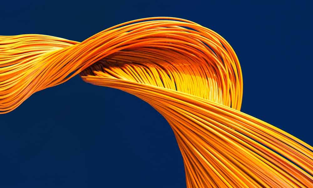 Fiber-optic wires