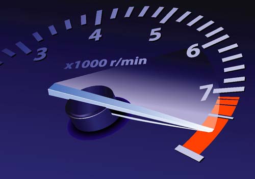A Tachometer.